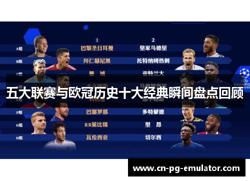 五大联赛与欧冠历史十大经典瞬间盘点回顾